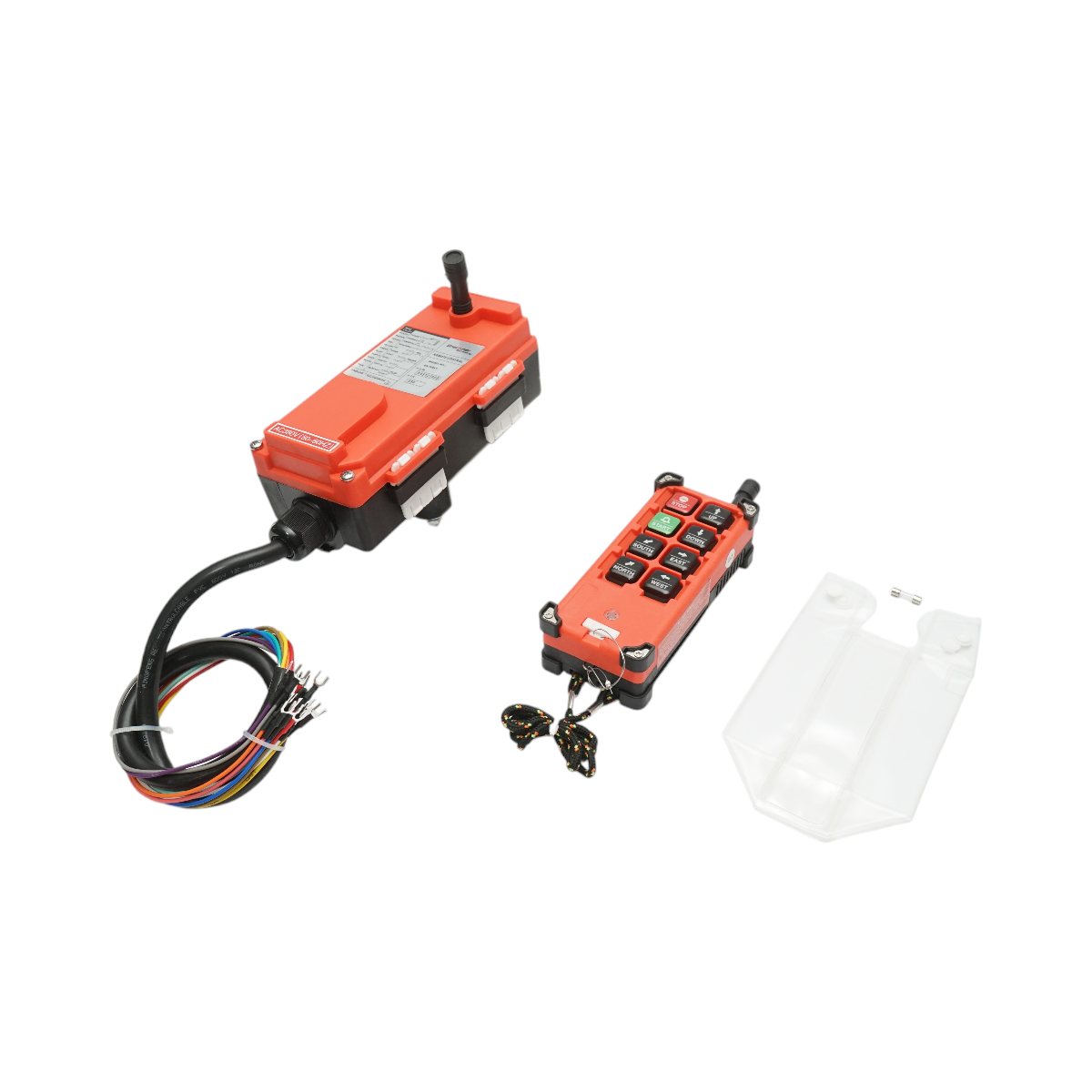 Telecomanda industriala wireless AC 380V cu 6 comenzi IP65 Breckner Germany - imagine 2