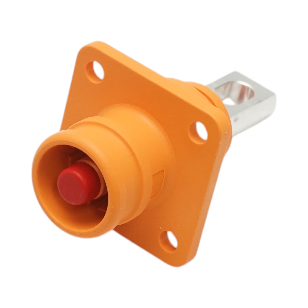 Conector baterie tata portocaliu 1500V/250A pentru cablu cupru 50mm² IP68 Leader - imagine 3