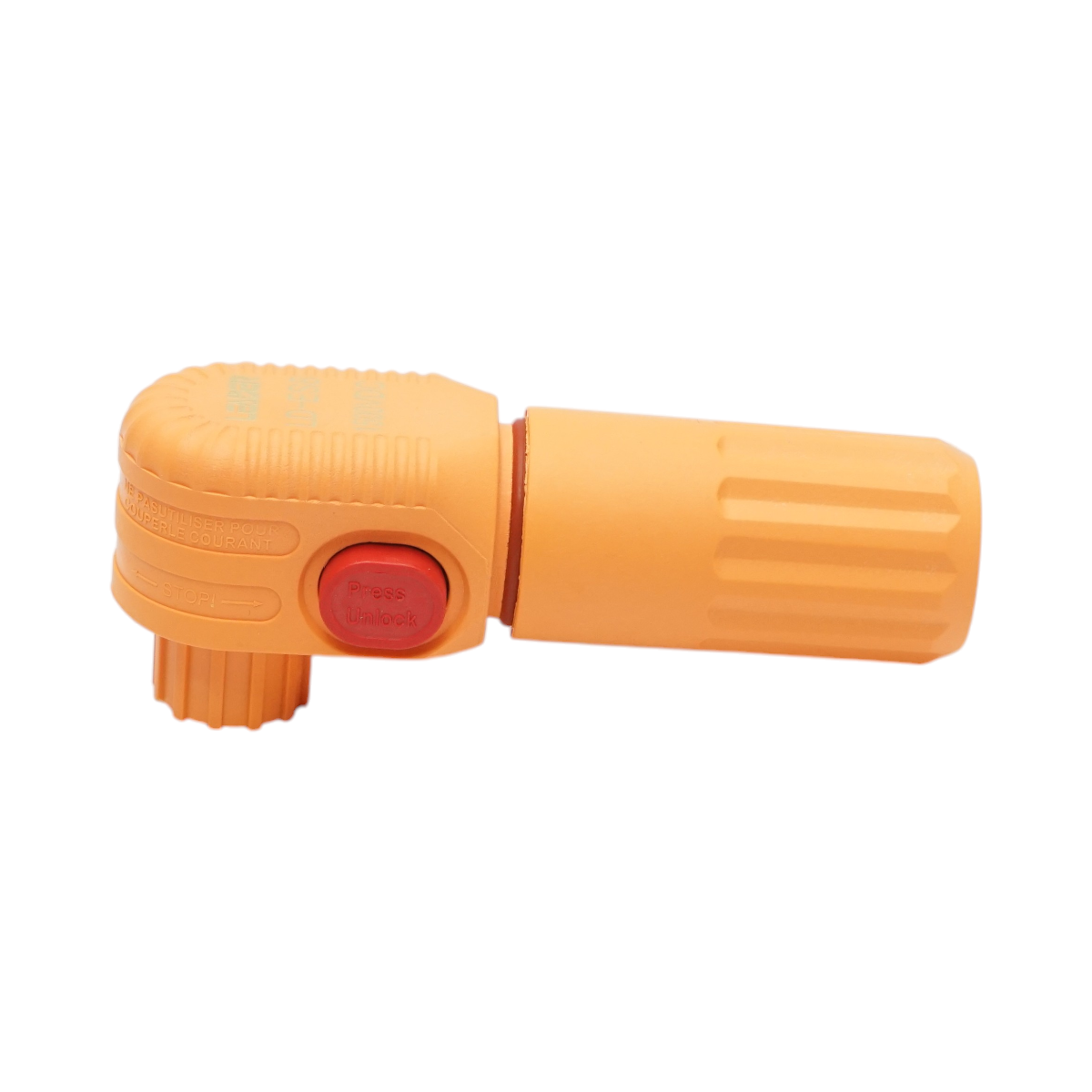 Conector baterie mama portocaliu 1500V/250A pentru cablu cupru 50mm² IP68 Leader - imagine 3