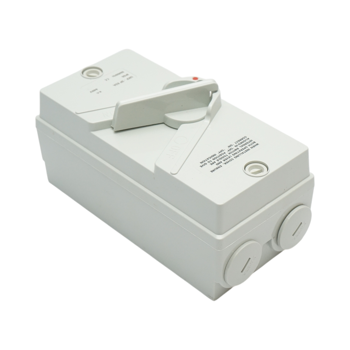 Intrerupator izolator 3P, 440V AC, 63A ON/OFF cu protectie IP66 - imagine 4