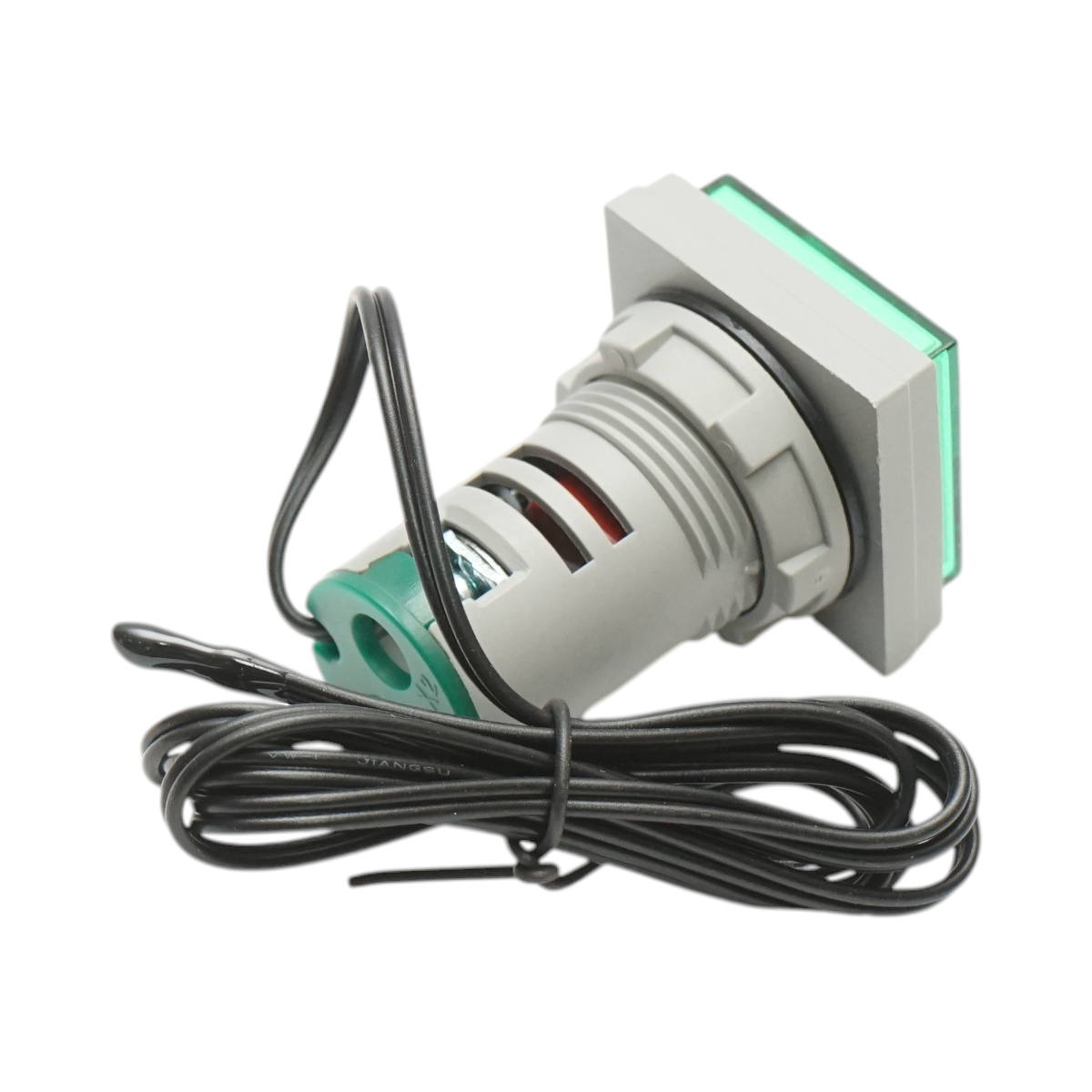 Indicator digital temperatura cu sonda LED verde 220V/380V AC Ø 22mm Breckner Germany - imagine 5