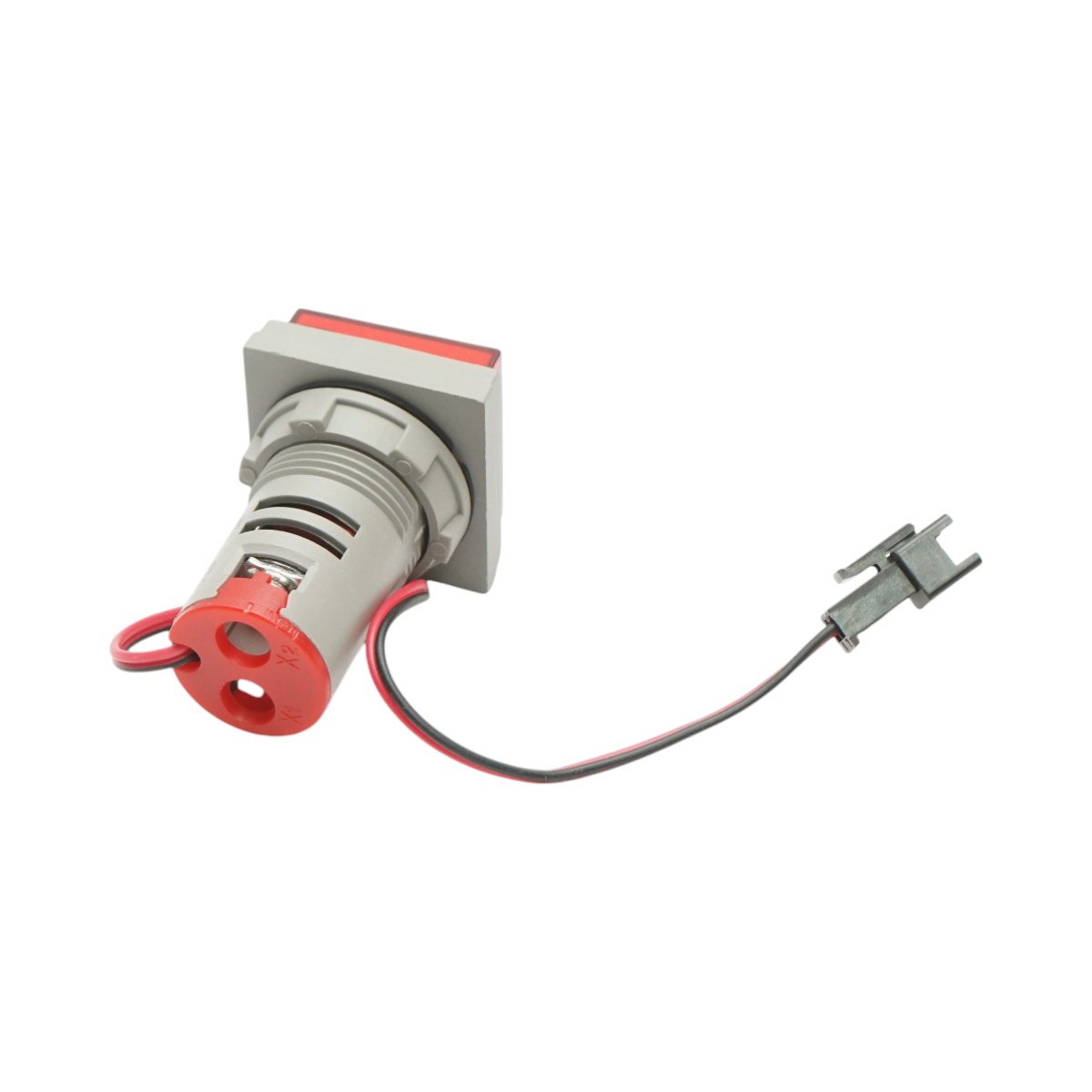 Indicator digital ore functionare LED rosu 0-999H,  220V/380V AC Ø 22mm Breckner Germany - imagine 5