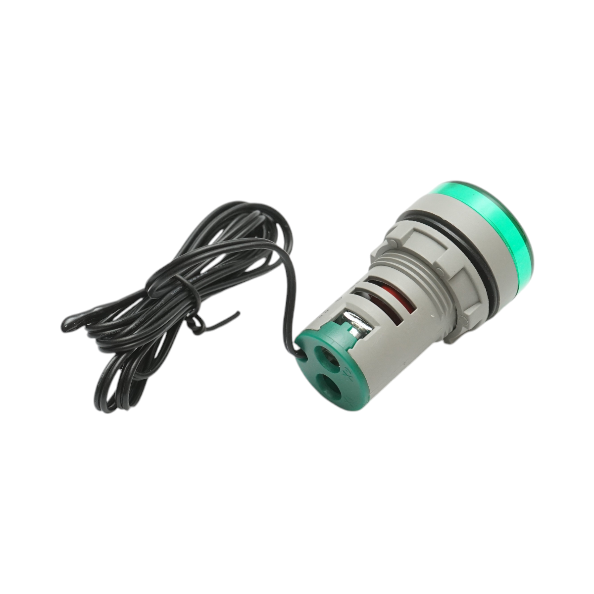 Indicator digital temperatura cu sonda LED verde  220V/380V AC Ø 22mm Breckner Germany - imagine 4