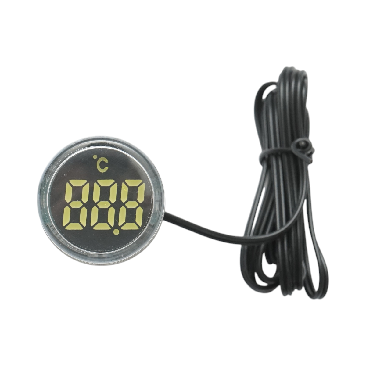 Indicator digital temperatura cu sonda LED alb  220V/380V AC Ø 22mm Breckner Germany - imagine 3