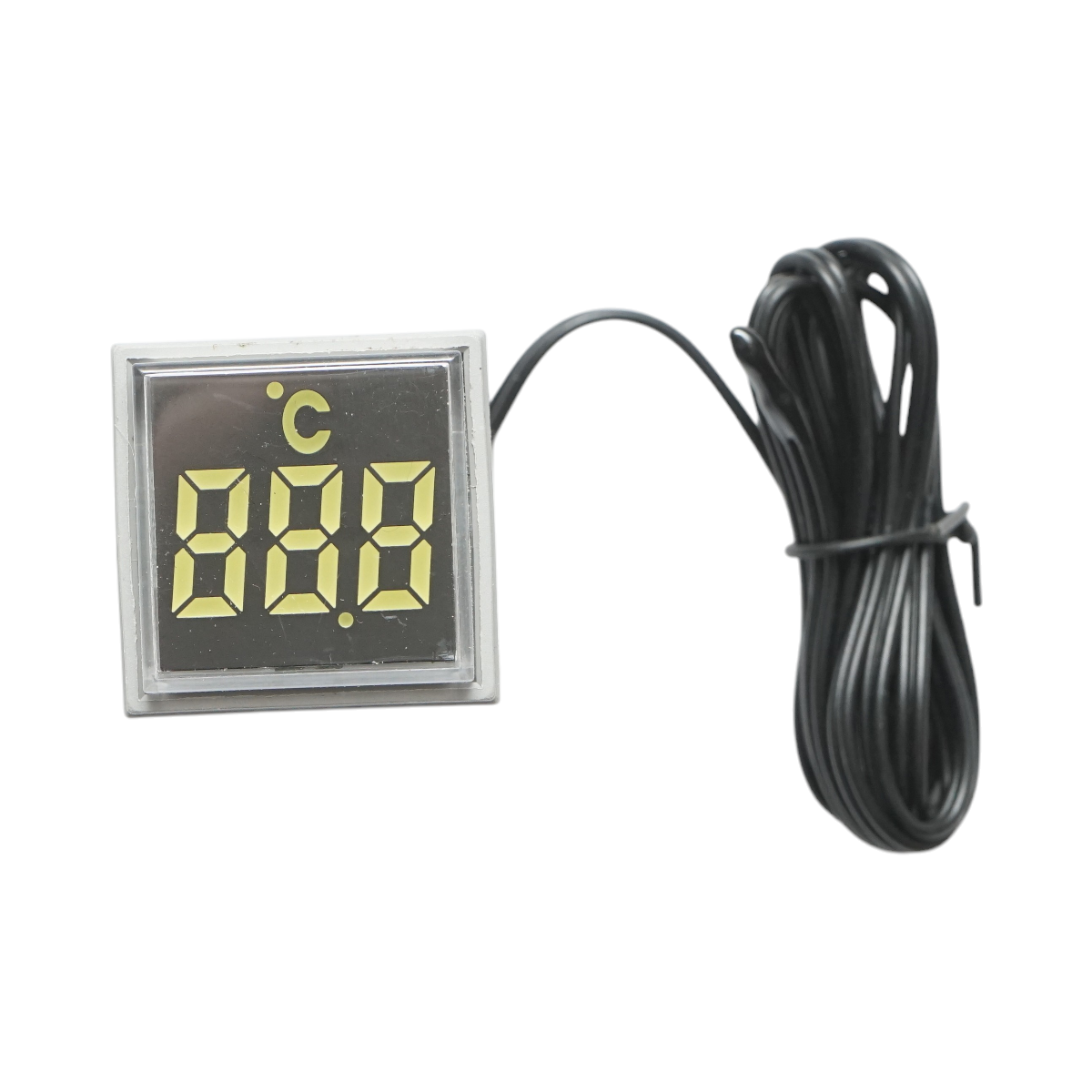 Indicator digital temperatura cu sonda LED alb 220V/380V AC Ø 22mm Breckner Germany - imagine 3