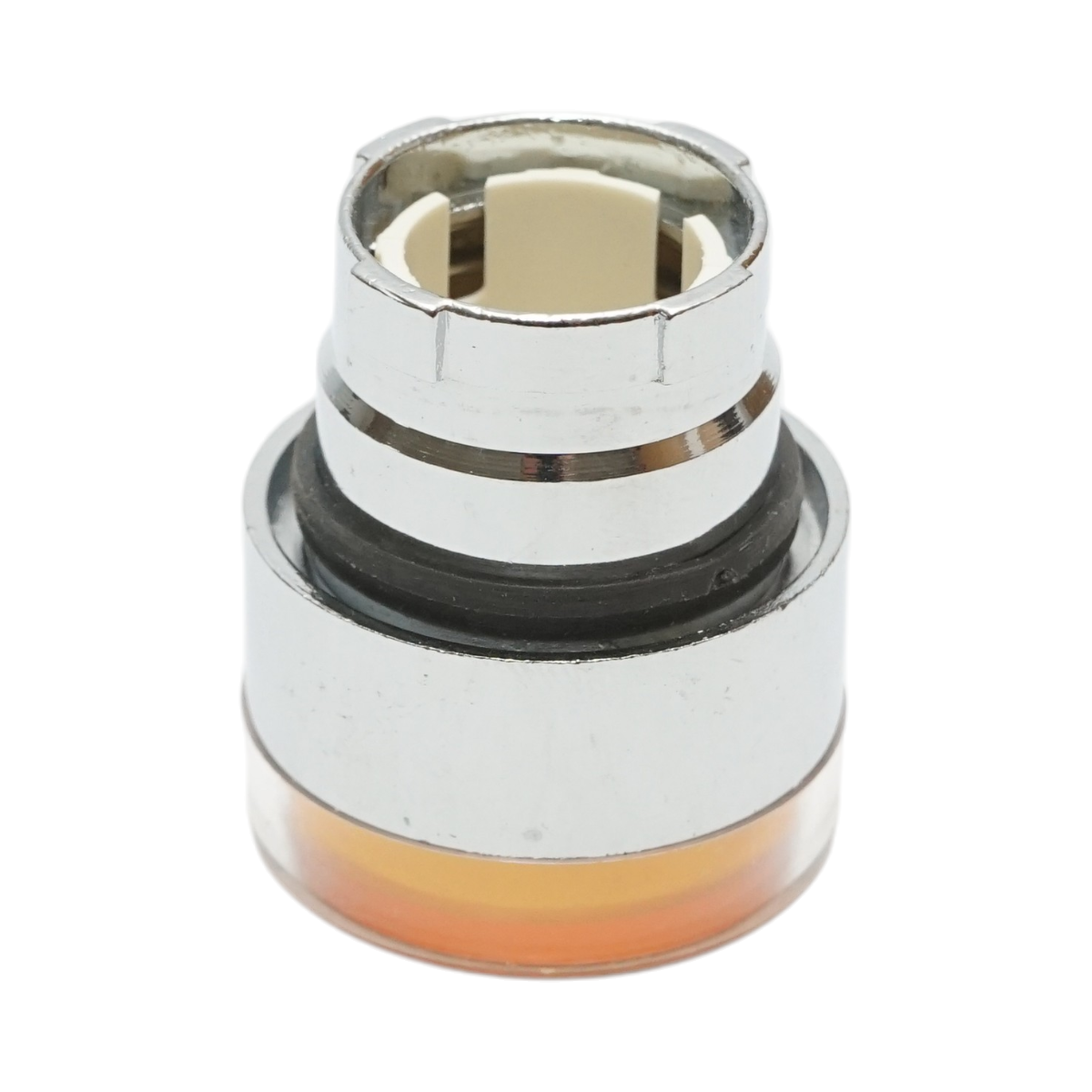 Cap buton comanda iluminat galben Ø 22mm LAY5 Breckner Germany - imagine 5