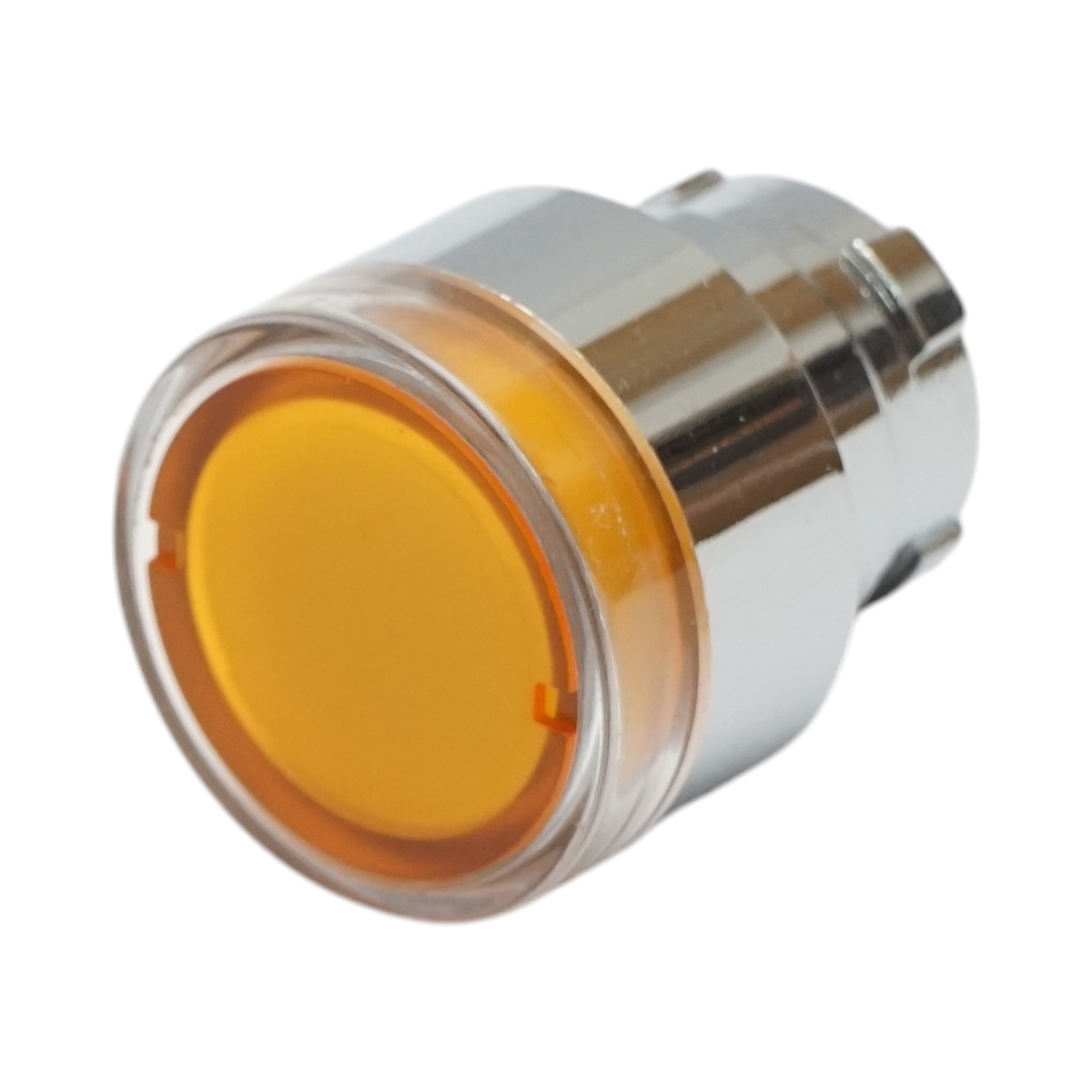 Cap buton comanda iluminat galben Ø 22mm LAY5 Breckner Germany - imagine 2