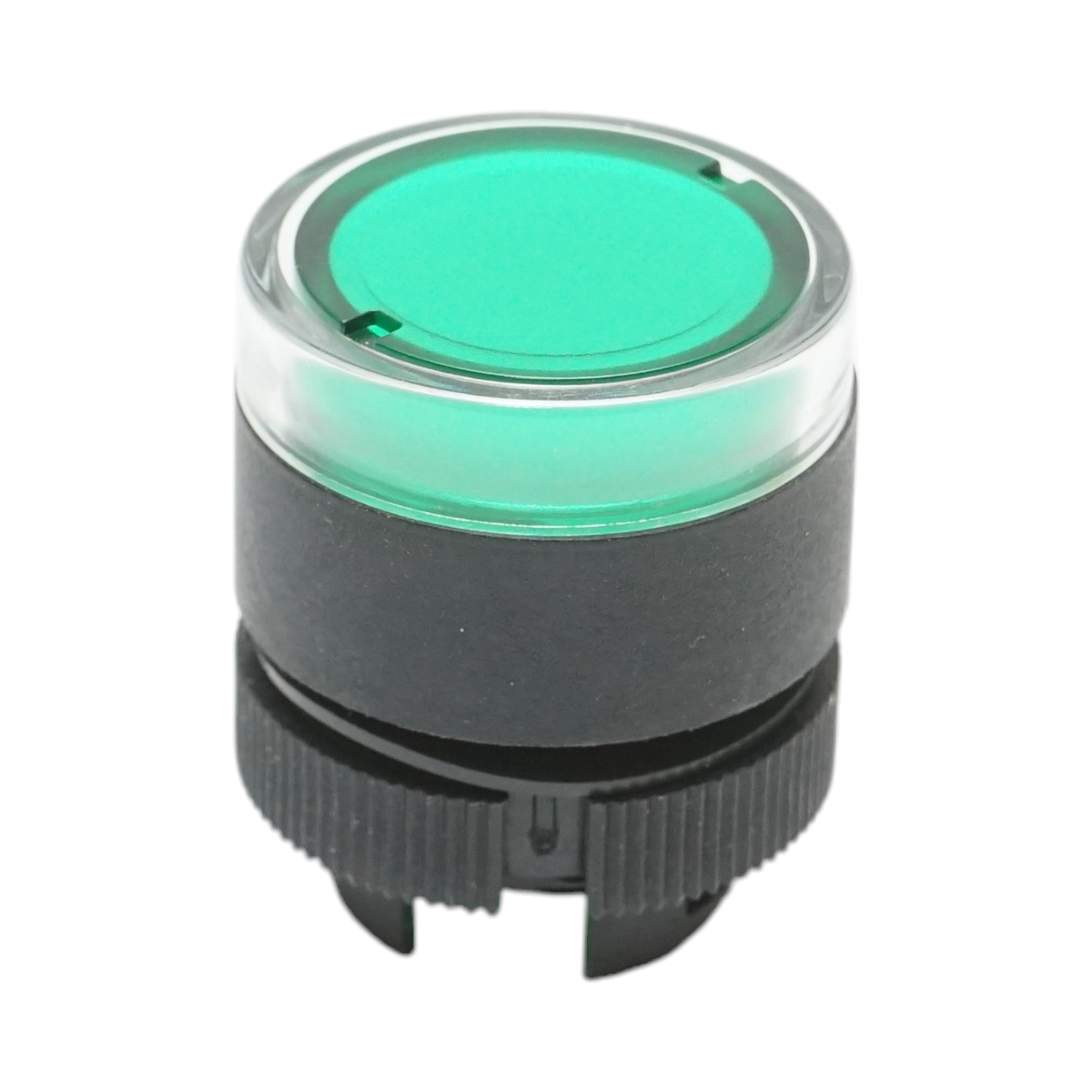 Cap buton comanda iluminat verde Ø 22mm LAY5 Breckner Germany