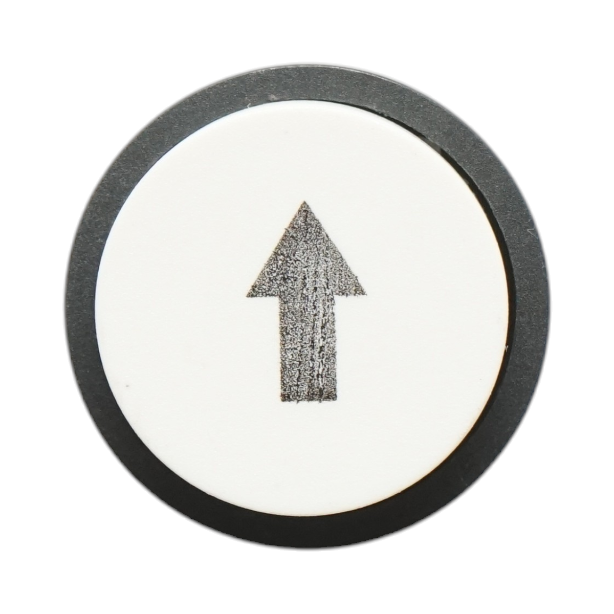 Cap buton comanda alb convex sageata sus Ø 22mm LAY5 Breckner Germany - imagine 4