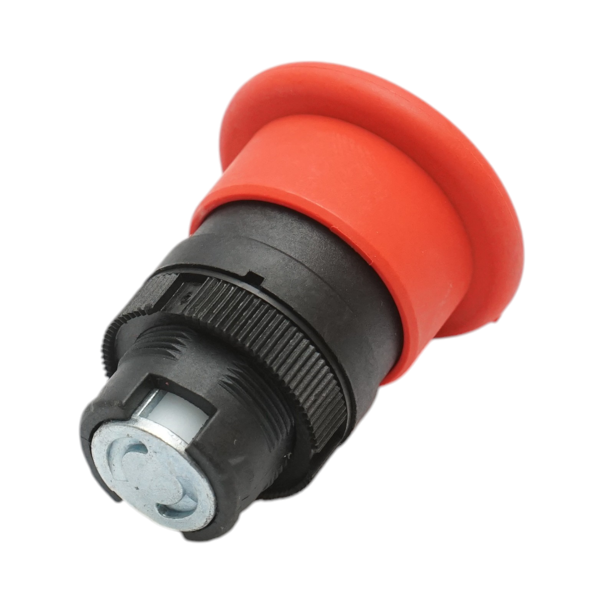 Cap buton comanda ciuperca rosu oprire de urgenta tip push-pull Ø 22mm LAY5 Breckner Germany - imagine 3