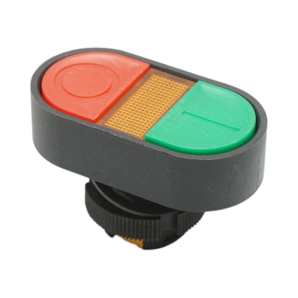 Cap buton comanda dublu rosu-verde Ø 22mm LAY5 Breckner Germany