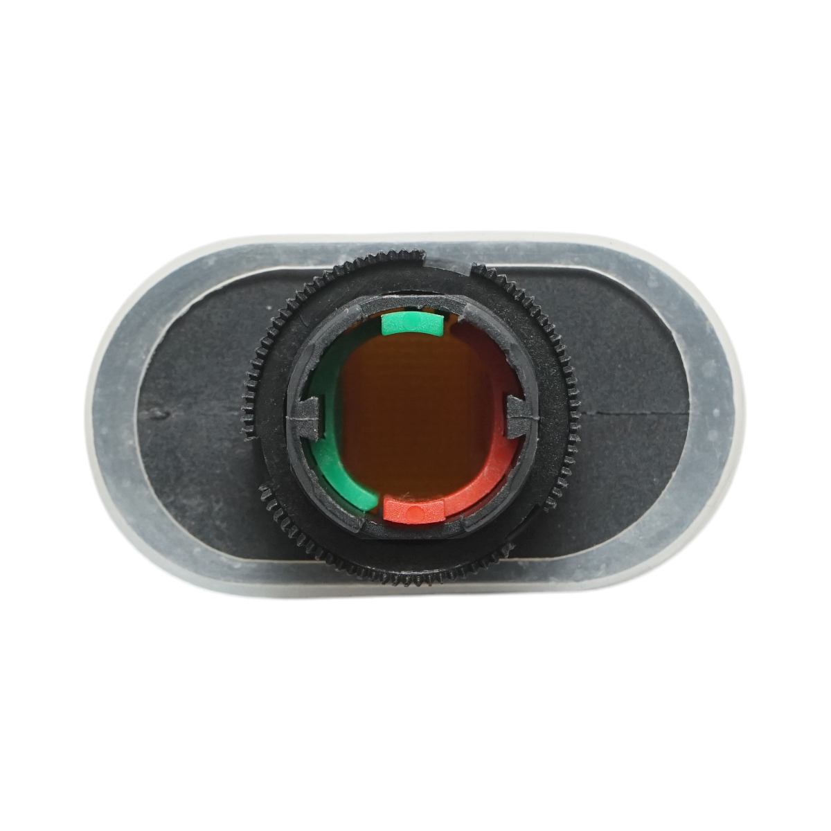 Cap buton comanda dublu rosu-verde cu capac de protectie Ø 22mm LAY5 Breckner Germany - imagine 5