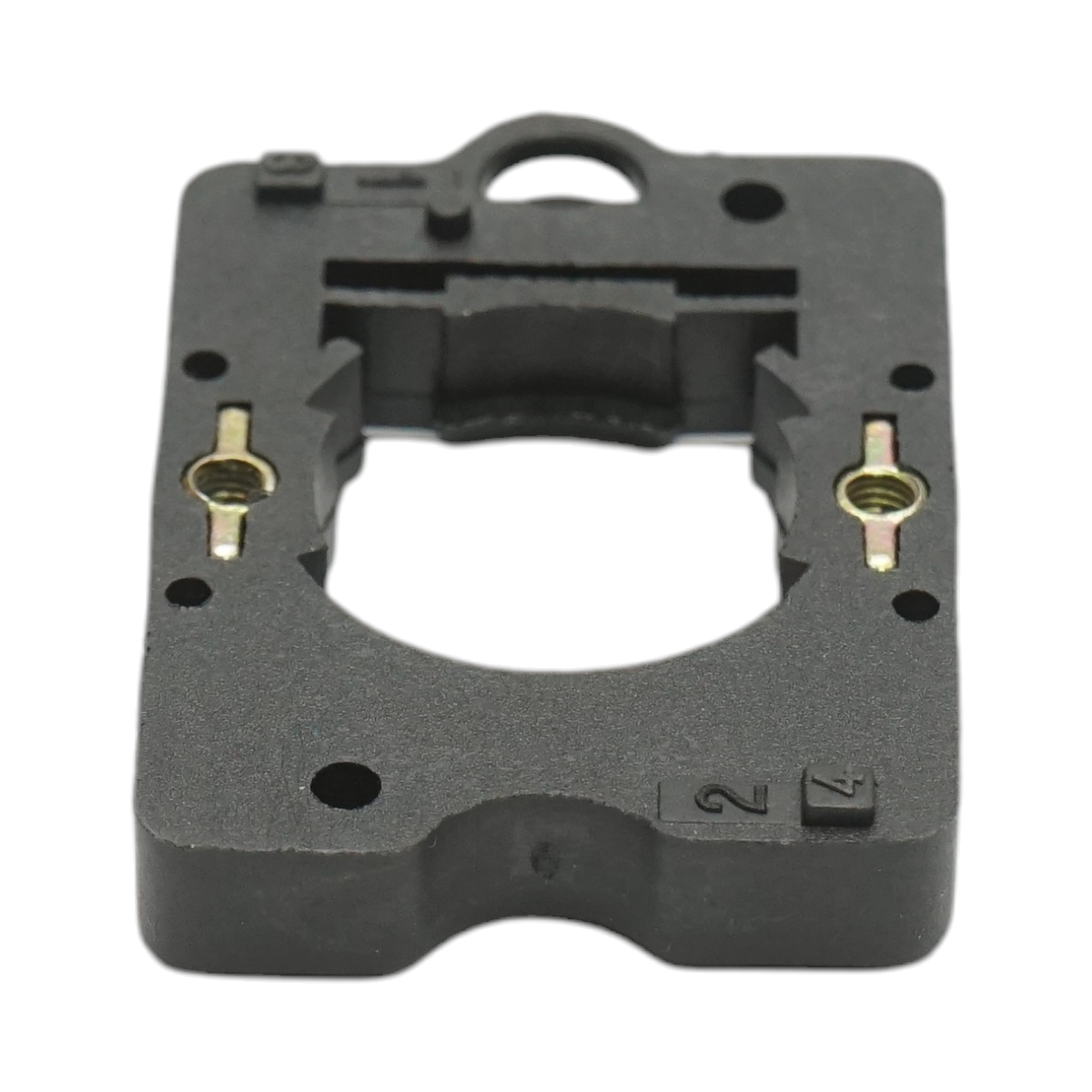 Suport plastic fixare buton Ø 22mm LAY5 Breckner Germany - imagine 2