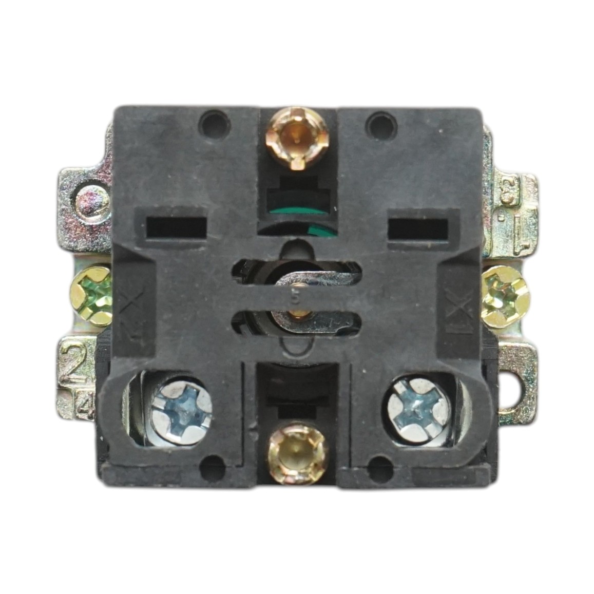 Buton indicator LED verde 24V LAY5 Breckner Germany - imagine 5