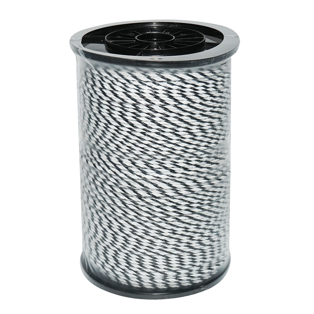 Rola fir alb-negru fi 4mm 3x0.2mm SS, 500m gard electric, rezistenta 9 Ohm Bourget - imagine 3