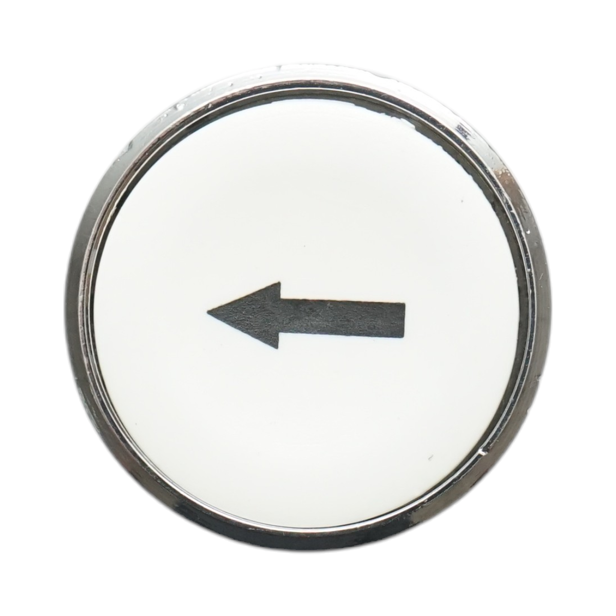 Cap buton comanda alb sageata sus Ø 22mm ZBE Breckner Germany - imagine 4