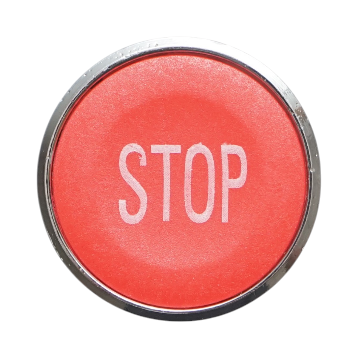 Cap buton comanda STOP rosu Ø 22mm ZBE Breckner Germany - imagine 4