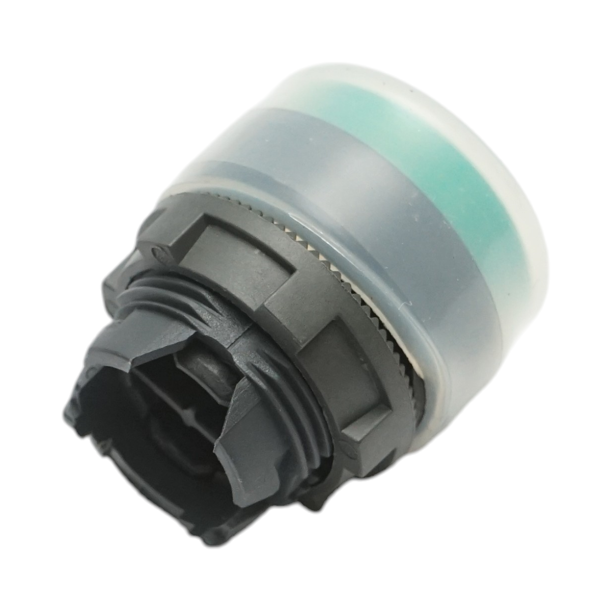 Cap buton comanda verde cu capac de protectie Ø 22mm ZBE Breckner Germany - imagine 3