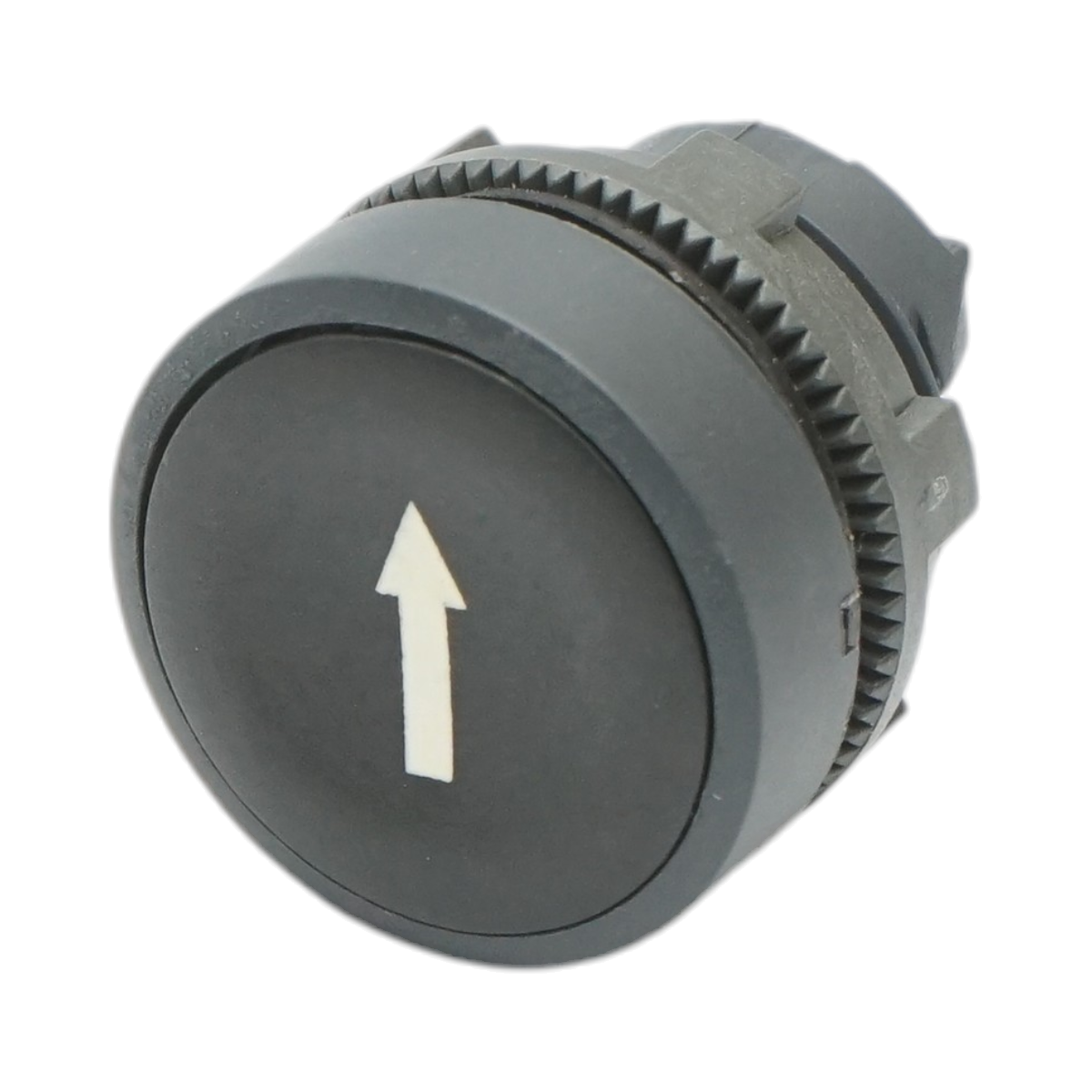 Cap buton comanda negru sageata jos Ø 22mm ZBE Breckner Germany - imagine 2