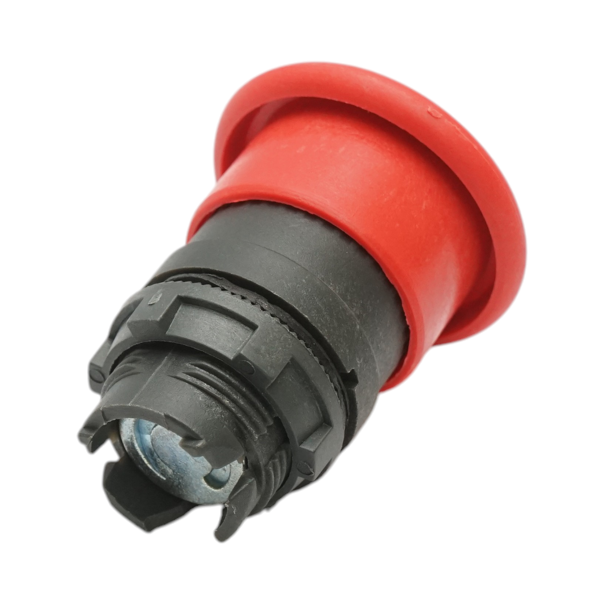 Cap buton comanda ciuperca rosu oprire de urgenta tip push-pull Ø 22mm ZBE Breckner Germany - imagine 3