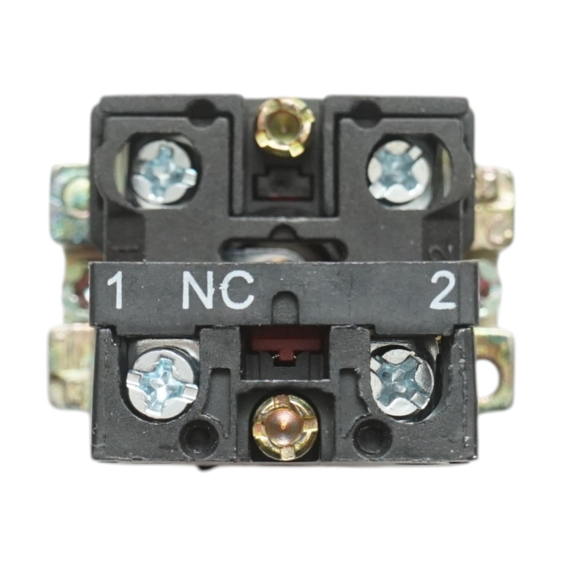 Buton indicator LED rosu cu protectie 1NC, 400V/10A, LAY5 Breckner Germany - imagine 3