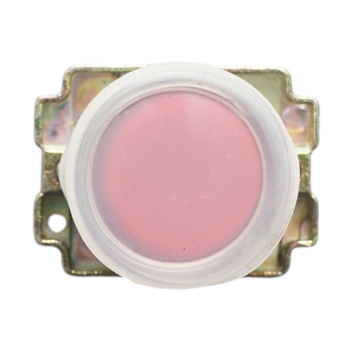 Buton indicator LED rosu cu protectie 1NC, 400V/10A, LAY5 Breckner Germany - imagine 2