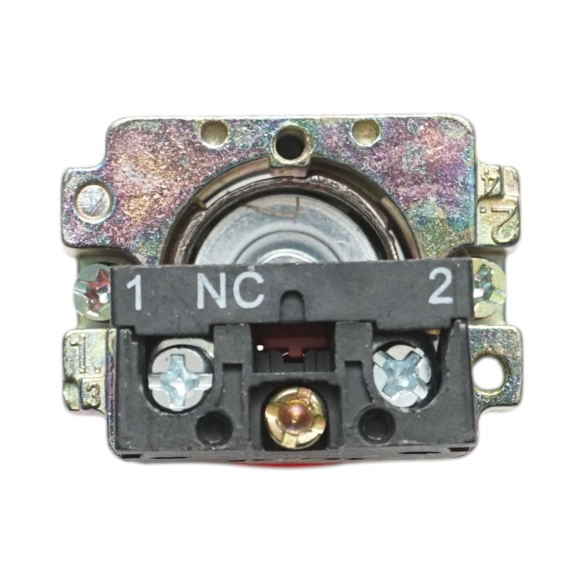 Buton comanda oprire de urgenta rosu cu deblocare prin rasucire 1NC, 400V/10A, 30mm LAY5 Breckner Germany - imagine 5