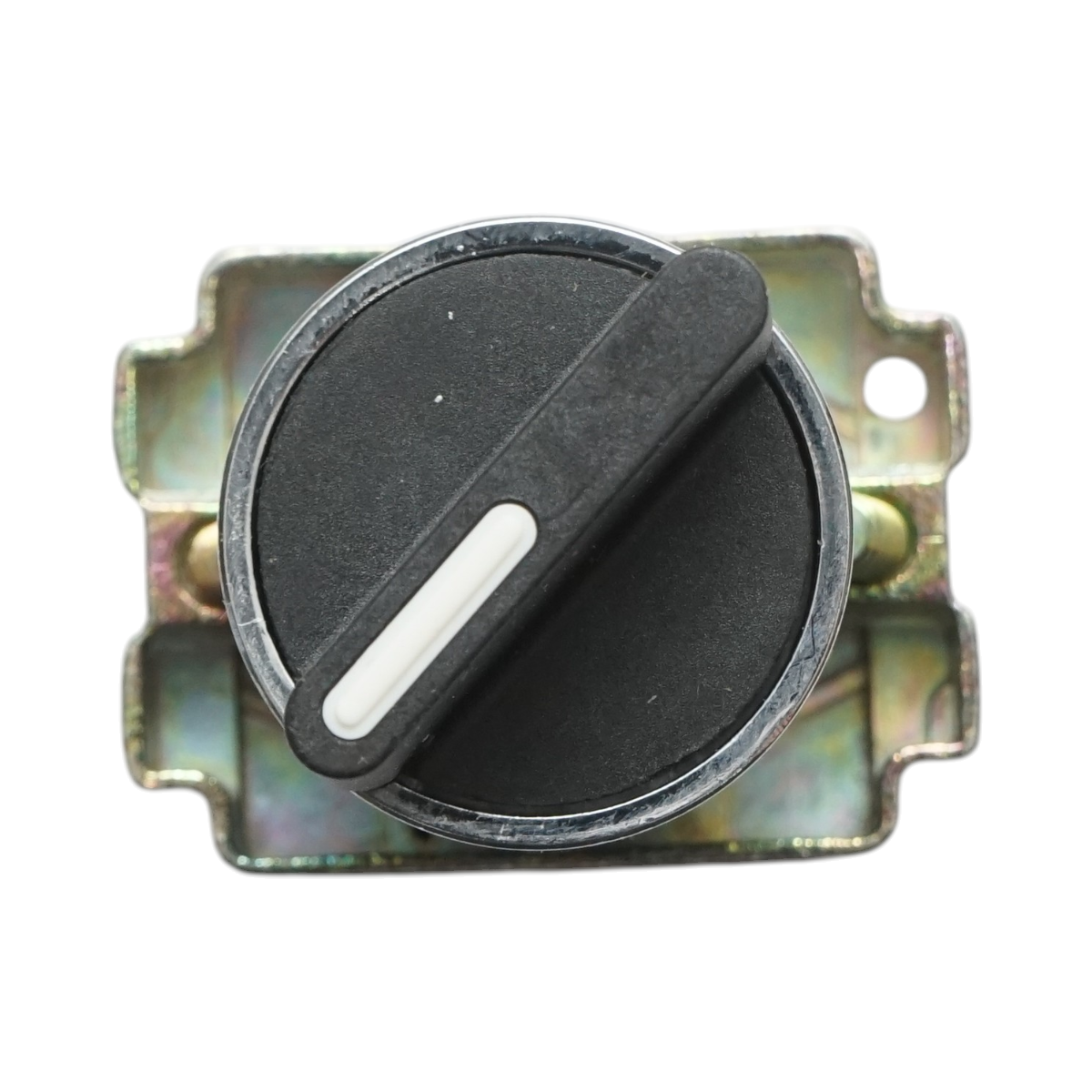 Selector 2 pozitii negru cu retinere 1NO+1NC, 400V/10A, LAY5-BD25 Breckner Germany - imagine 3