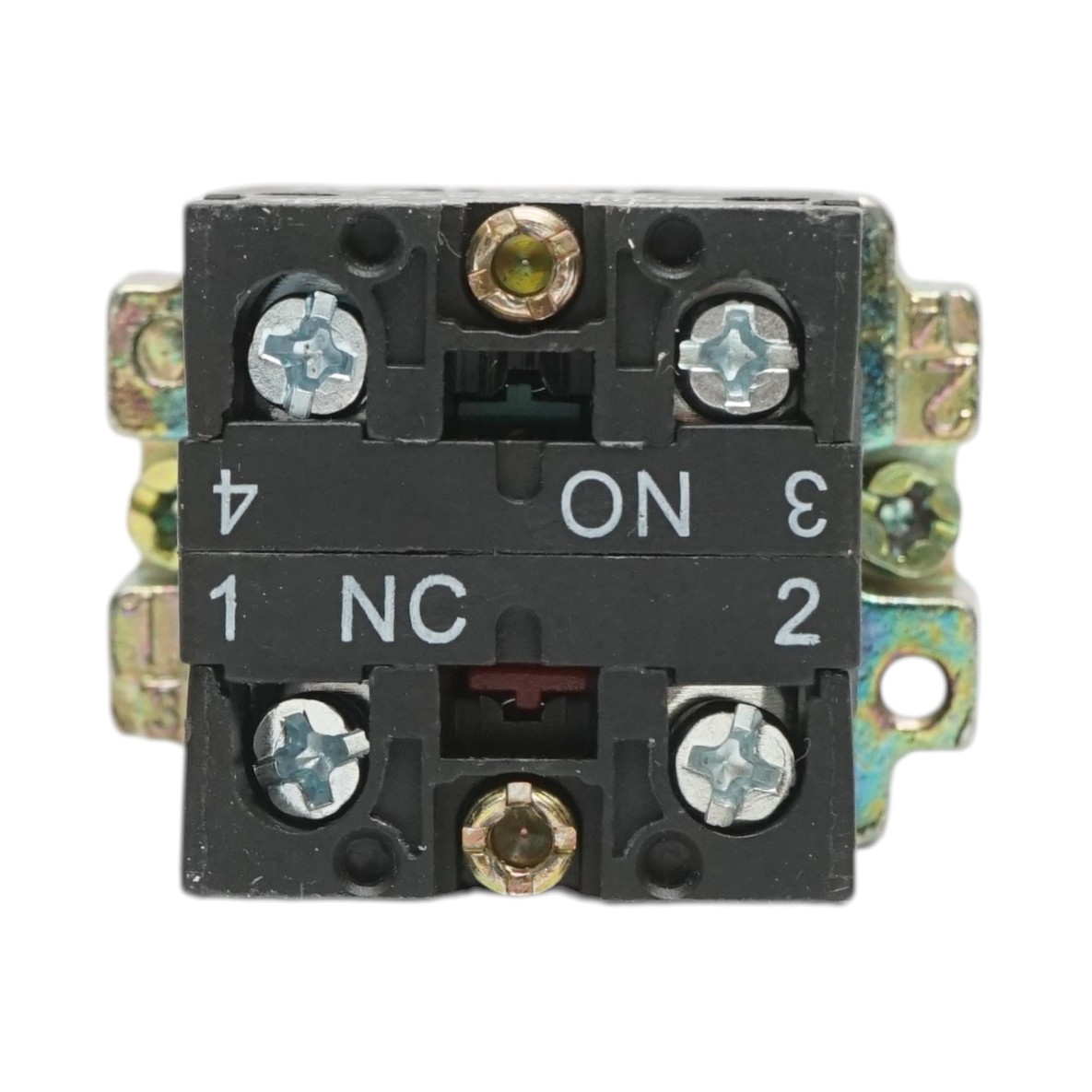 Selector 2 pozitii negru cu retinere 1NO+1NC, 400V/10A, LAY5-BD25 Breckner Germany - imagine 4