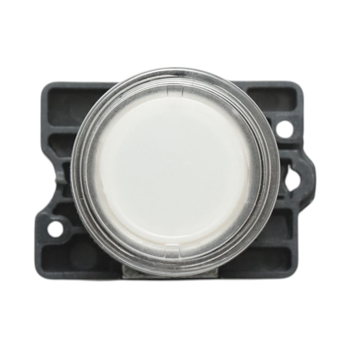 Buton indicator LED alb cu rezistenta integrata 1NO, 24V, LAY5 Breckner Germany - imagine 2