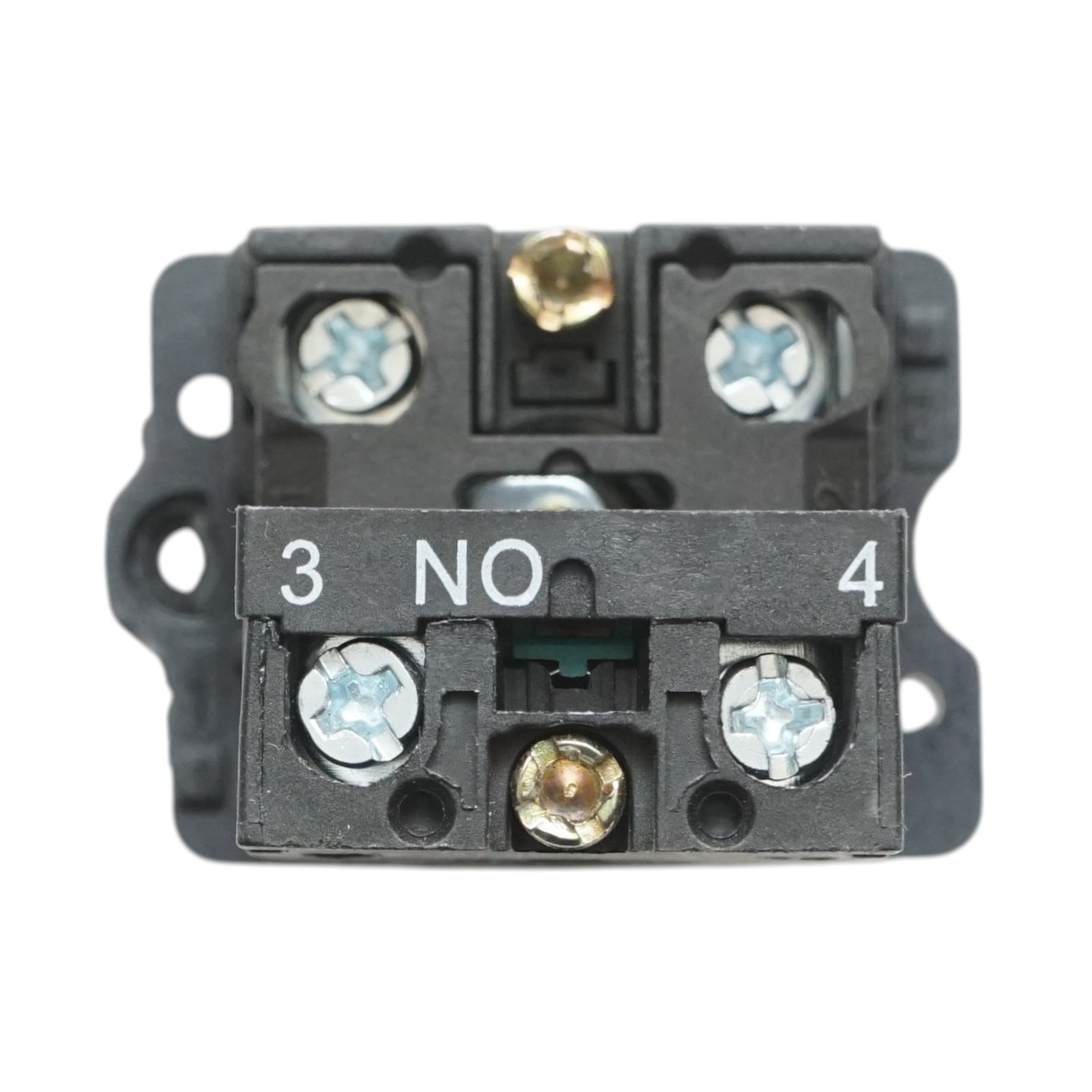 Buton indicator LED alb cu rezistenta integrata 1NO, 24V, LAY5 Breckner Germany - imagine 5