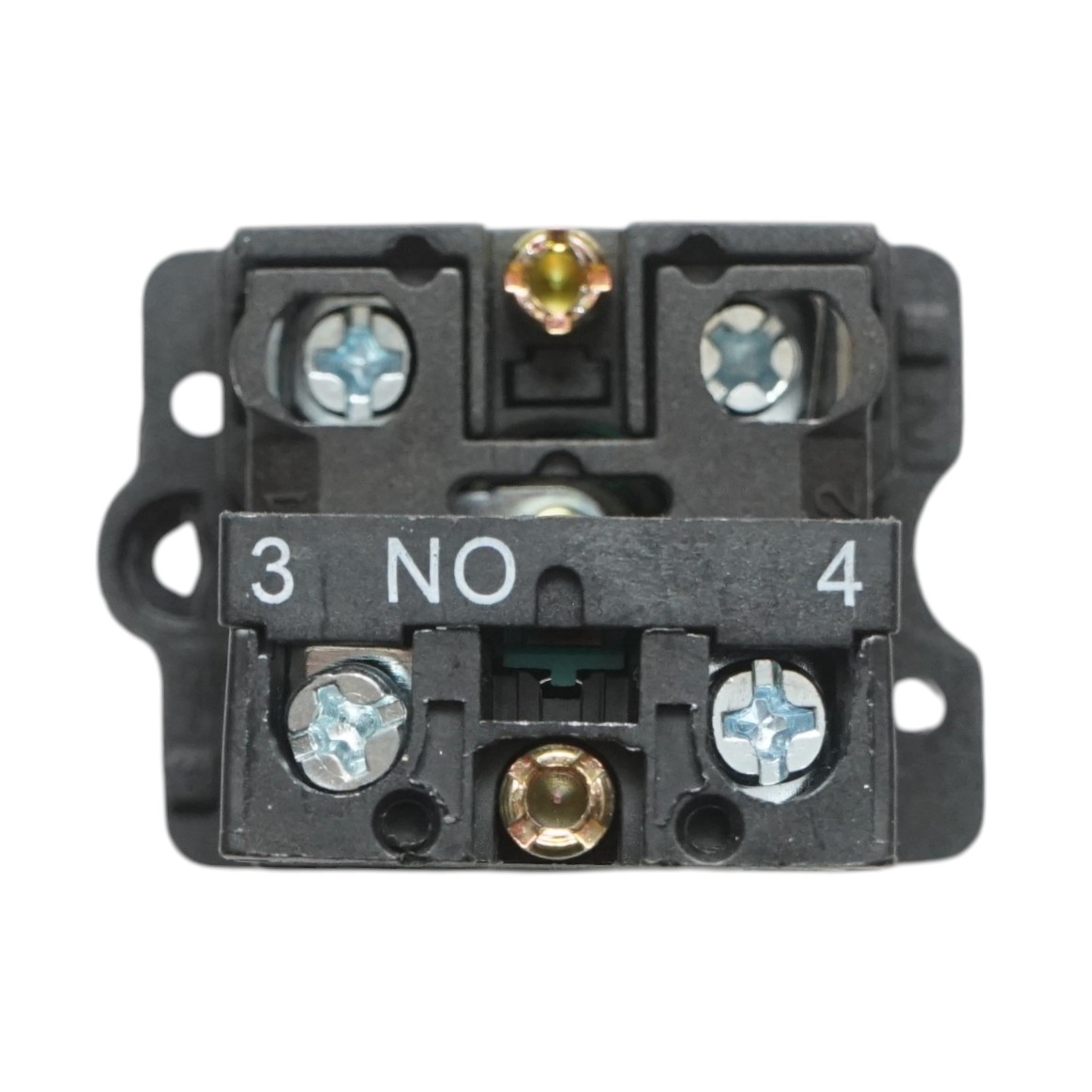 Buton indicator LED verde cu rezistenta integrata 1NO, 220V, LAY5 Breckner Germany - imagine 5
