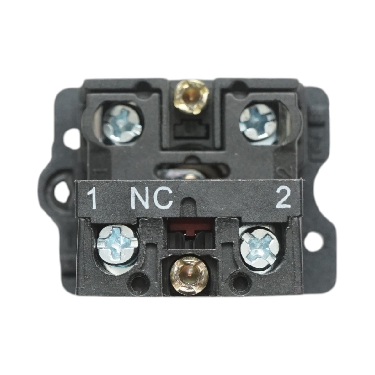 Buton indicator LED rosu cu rezistenta integrata 1NC, 220V, LAY5 Breckner Germany - imagine 5