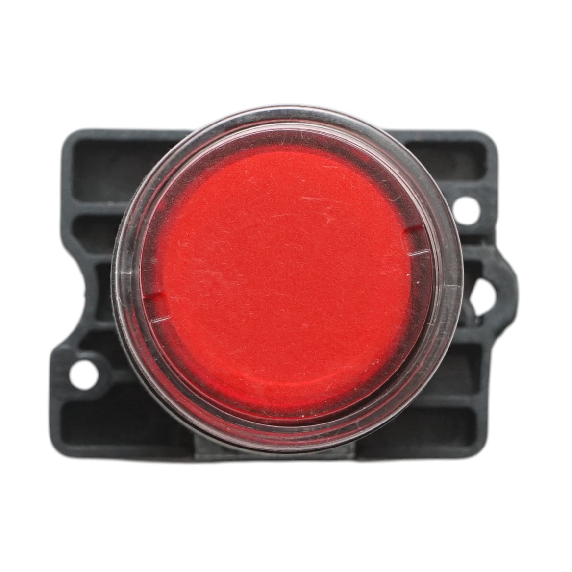 Buton indicator LED rosu cu rezistenta integrata 1NC, 220V, LAY5 Breckner Germany - imagine 2