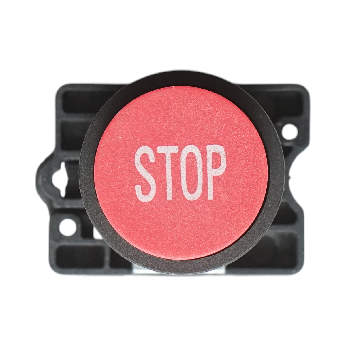 Buton comanda STOP convex rosu cu revenire 1NC, 400V/10A, LAY5 Breckner Germany - imagine 2