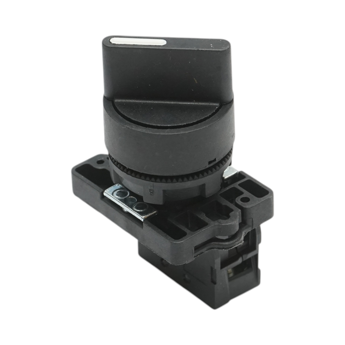 Selector 2 pozitii cu retinere negru 1NO, 400V/10A, LAY5-ED21 Breckner Germany - imagine 5