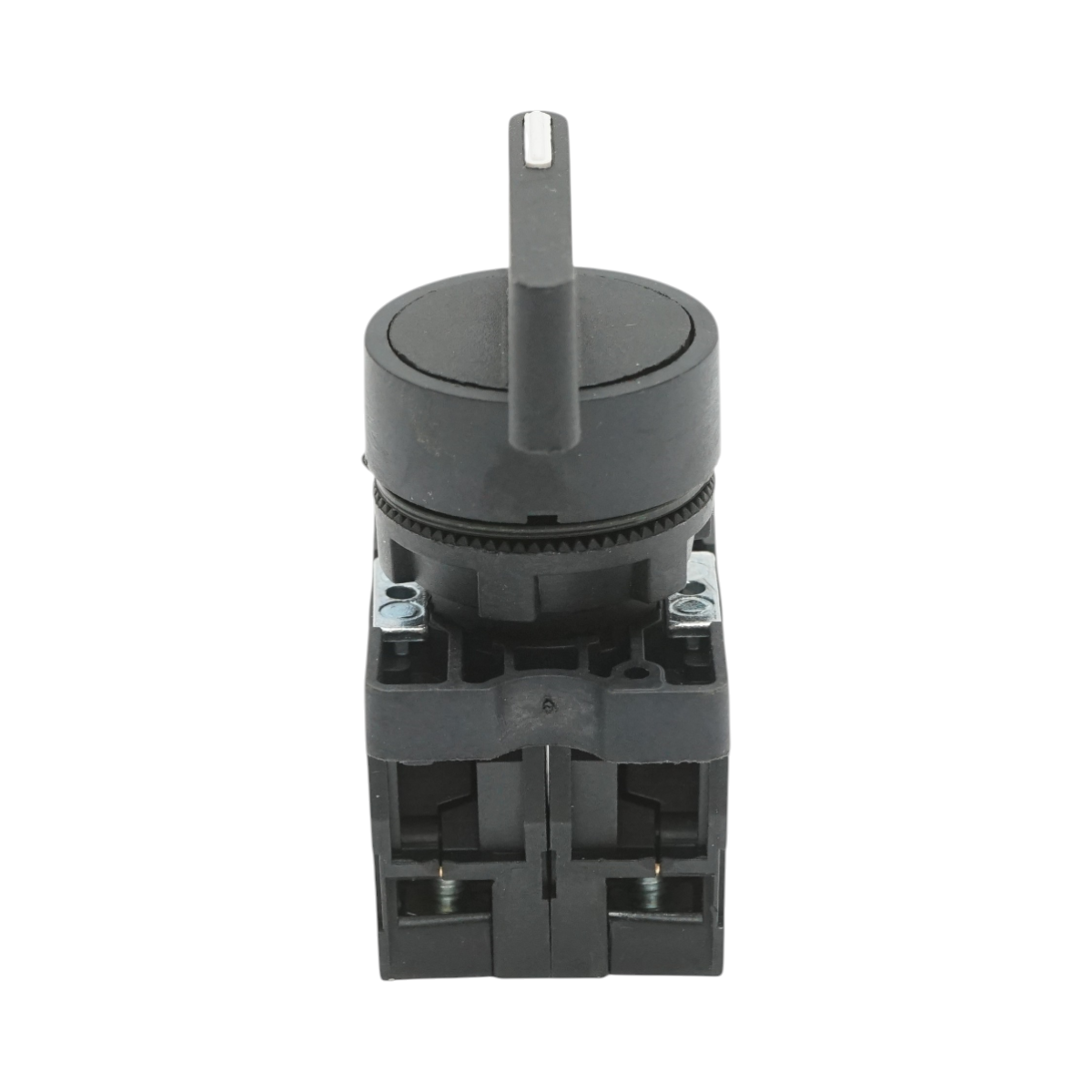 Selector 3 pozitii negru cu retinere 2NO, 400V/10A, LAY5-EJ33 Breckner Germany - imagine 2