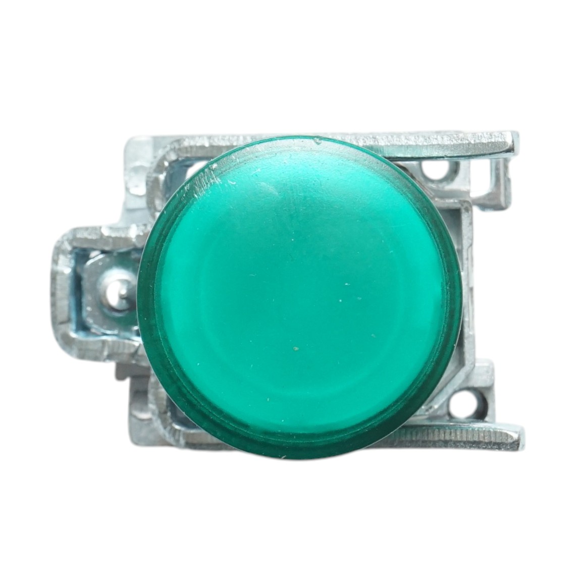 Indicator semnalizare LED verde 220V, 14mA, TB4 Breckner Germany - imagine 2