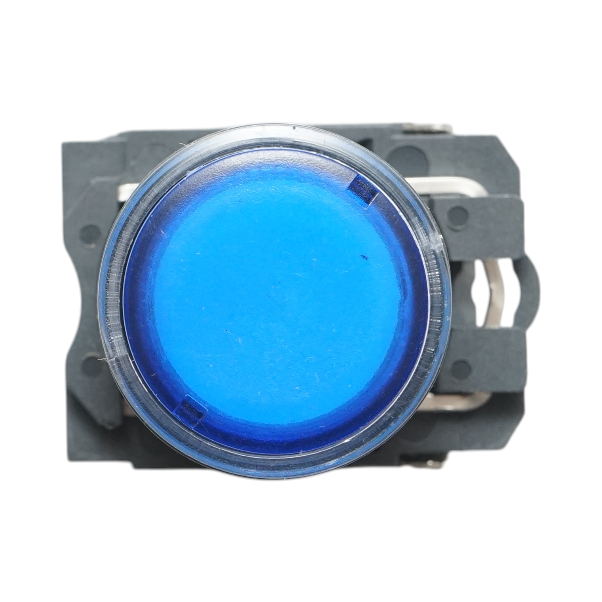 Buton comanda cu revenire si semnalizare LED albastru 1NO+1NC, 220V/10A, TB5 Breckner Germany - imagine 3