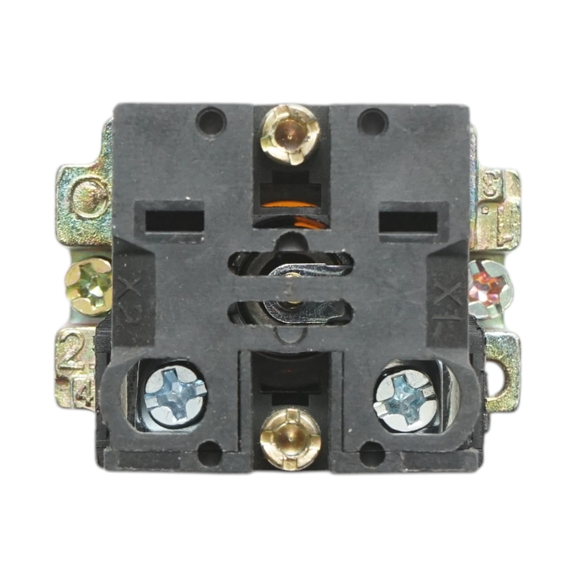 Buton indicator LED galben 24V LAY5 Breckner Germany - imagine 5