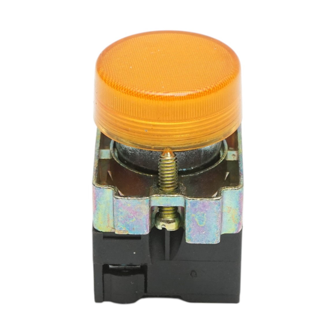 Buton indicator LED galben 24V LAY5 Breckner Germany - imagine 2