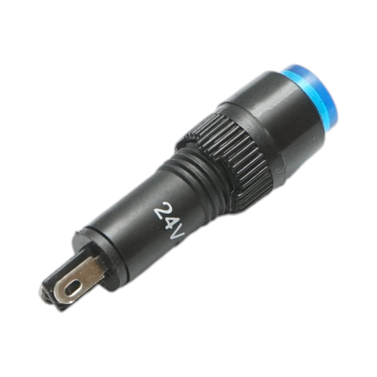 Indicator semnalizare industrial LED albastru 24V Ø 8mm Breckner Germany - imagine 3