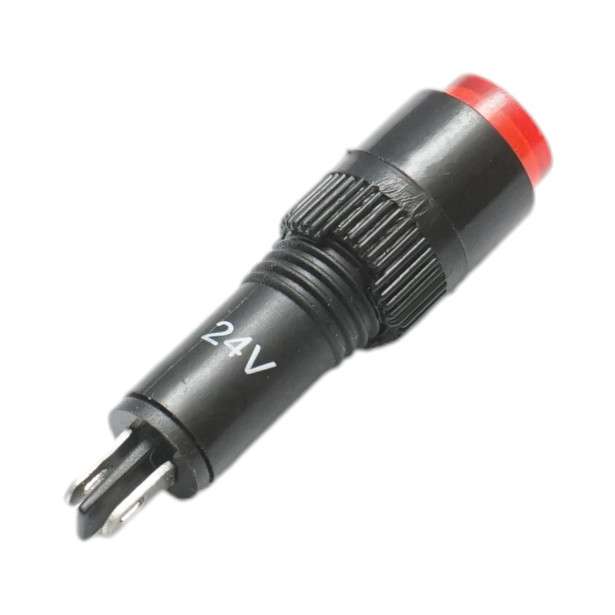 Indicator semnalizare industrial LED rosu 24V Ø 8mm Breckner Germany - imagine 3