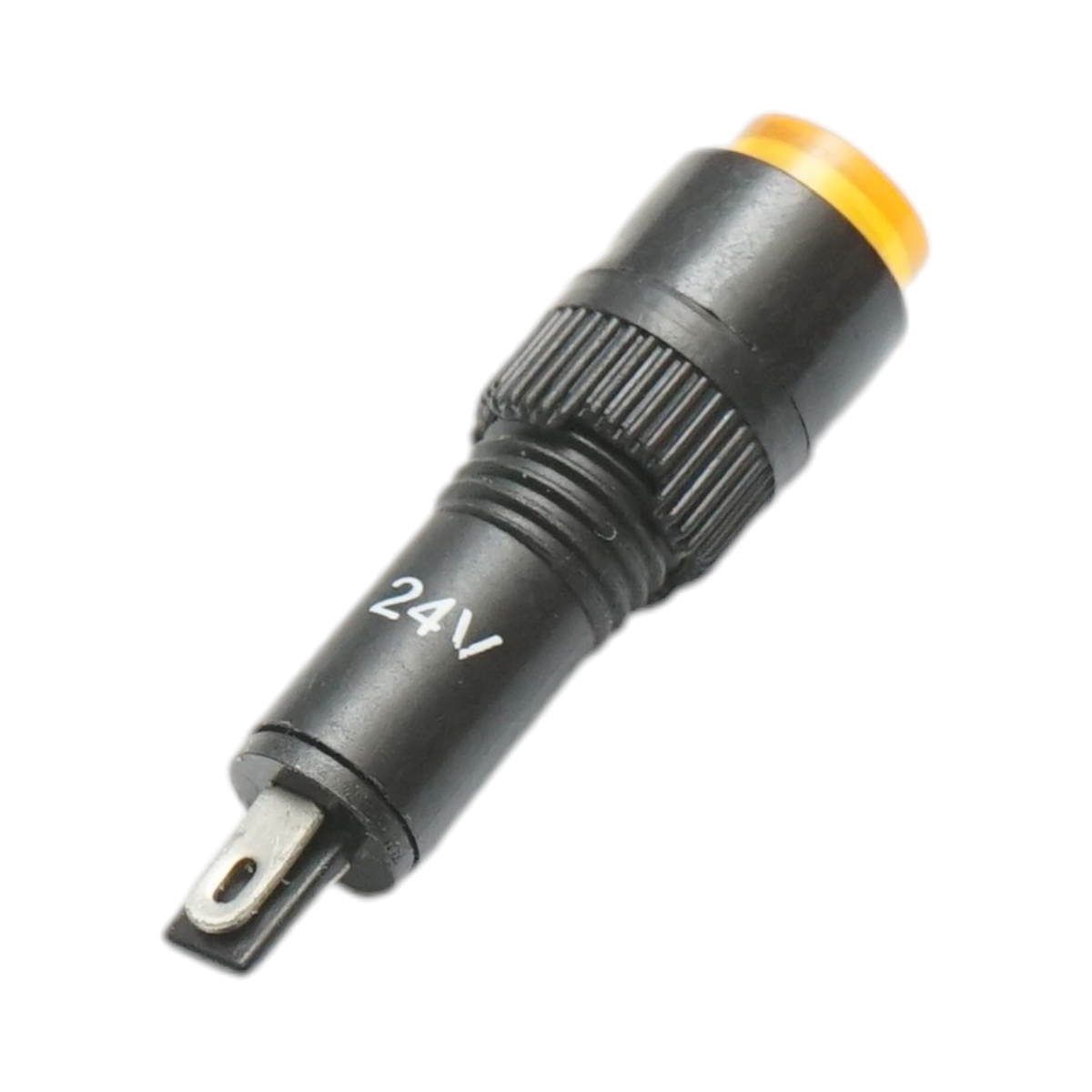 Indicator semnalizare industrial LED galben 24V Ø 8mm Breckner Germany - imagine 3