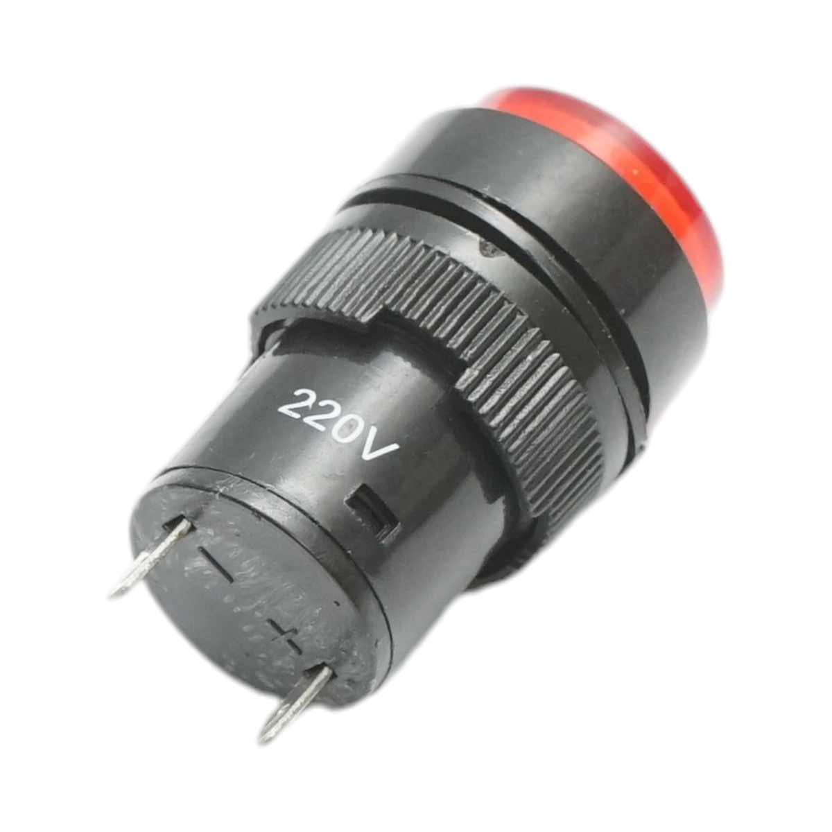 Indicator semnalizare industrial LED rosu 220V Ø 16mm Breckner Germany - imagine 3