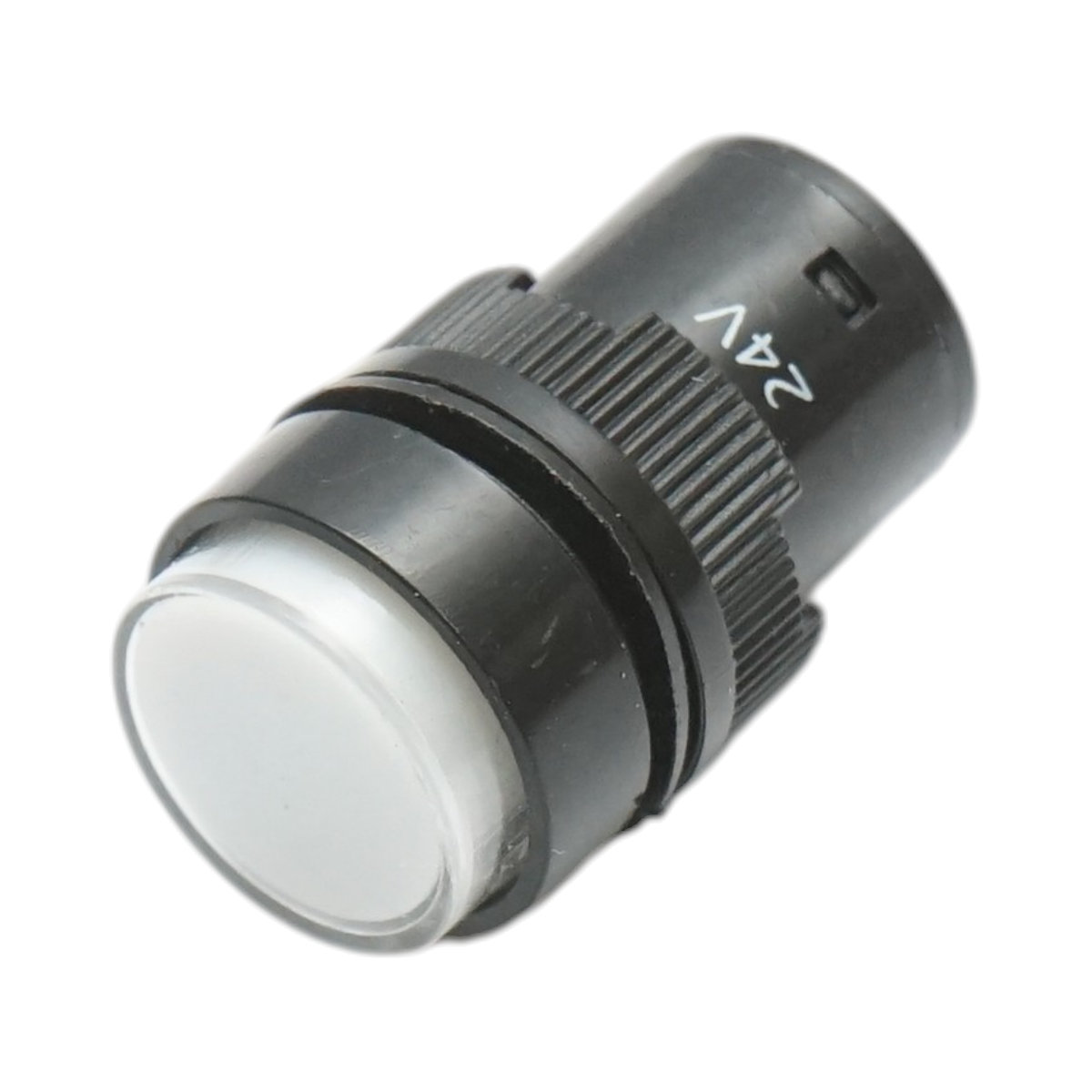 Indicator semnalizare industrial LED alb 24V Ø 16mm Breckner Germany - imagine 2