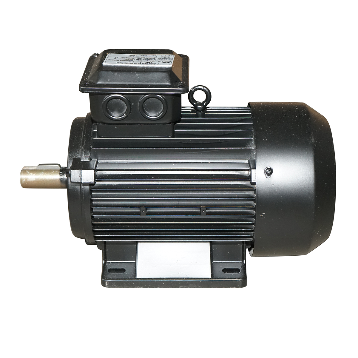 Motor electric trifazat 3KW, 380V, 2800rpm cu bobinaj cupru si carcasa aluminiu IP44 Breckner Germany - imagine 3