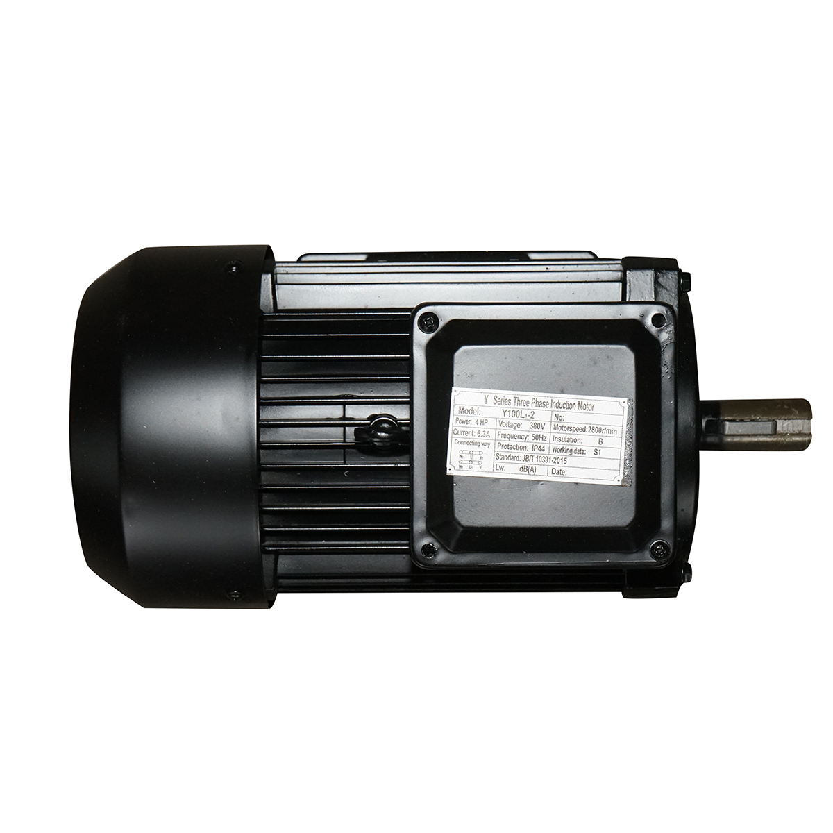Motor electric trifazat 3KW, 380V, 2800rpm cu bobinaj cupru si carcasa aluminiu IP44 Breckner Germany - imagine 4