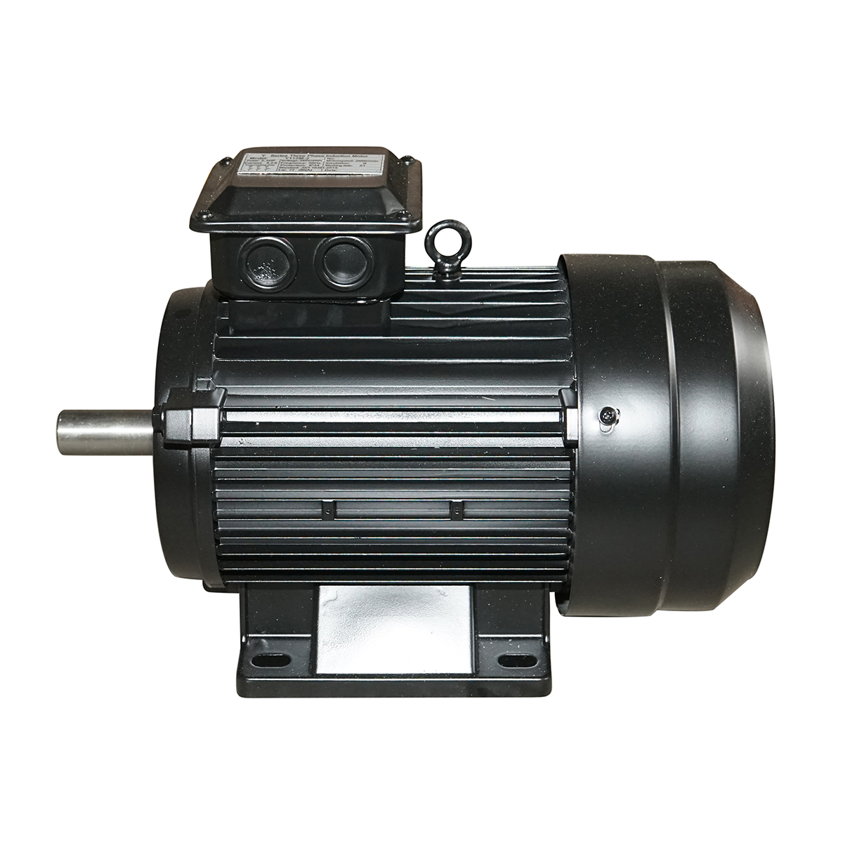 Motor electric trifazat 4KW, 380V, 2880rpm cu bobinaj cupru si carcasa aluminiu IP44 Breckner Germany - imagine 3