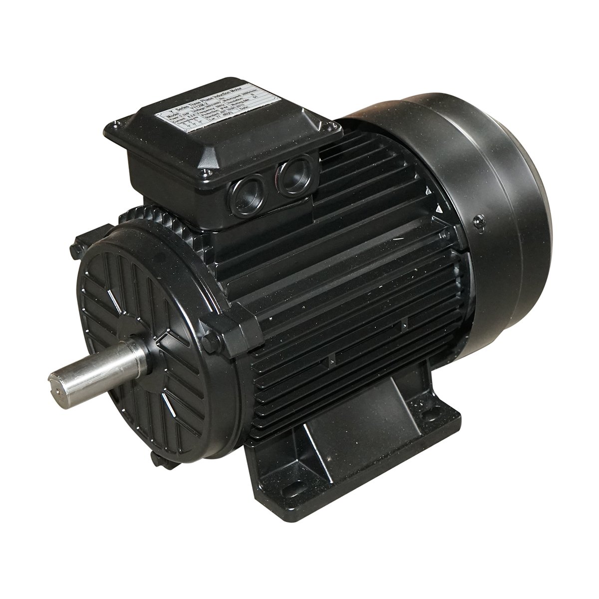 Motor electric trifazat 4kW, 380V, 2880rpm cu bobinaj cupru si carcasa aluminiu IP44 Breckner Germany